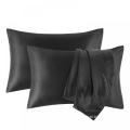 Silk Satin Pillowcase Pillow Covers with Envelope Closure